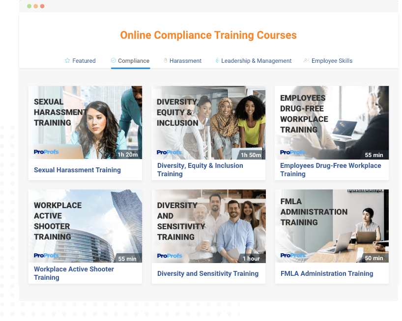 Compliance Training Courses