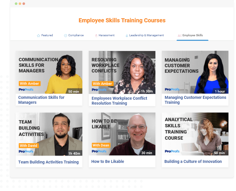 Workplace Training Courses