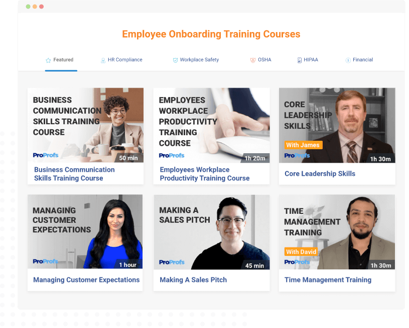 Employee Skills Training Courses
