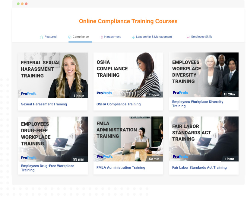 Compliance Training Courses