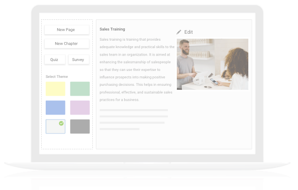 Create Online Sales Training Courses